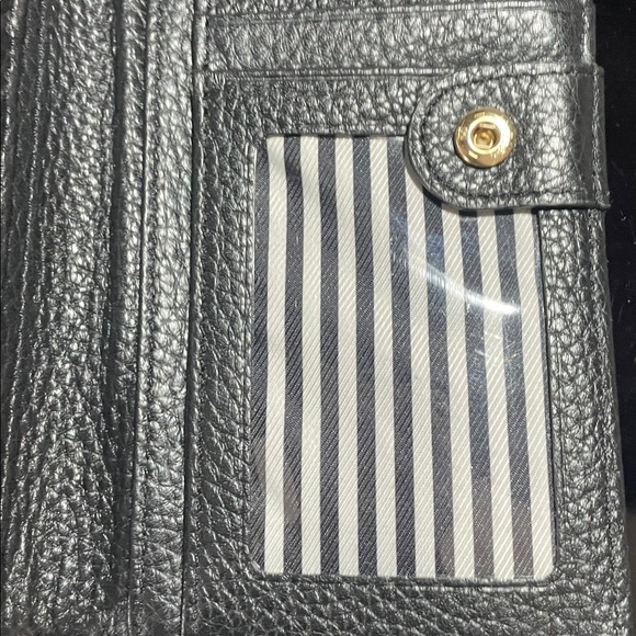 NWOT - Kate Spade Bifold Wallet - Pebbled Leather - Snap Closure thin wallet - Picture 11 of 16